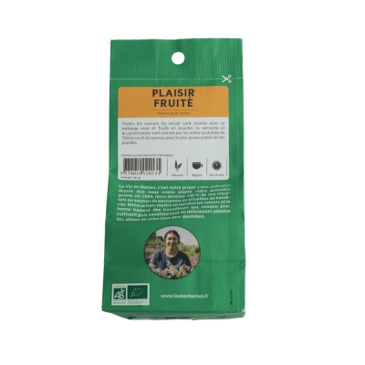 Tisane plaisir fruité - La vie en herbes